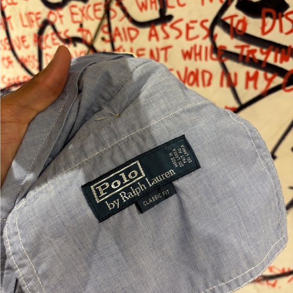 Vintage 90s Ralph Lauren Polo Seersucker  Trouser Pants - Picture 2 of 7